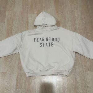 Fear of God State Cream Hoodie